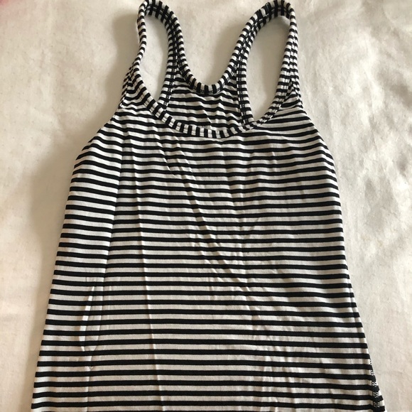 lululemon athletica Tops - Striped Lululemon Tank Top